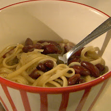 Persian Noodle and Bean Soup-- Aash-E Reshteh