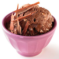 Chocolate-Cinnamon Gelato with Toffee Bits