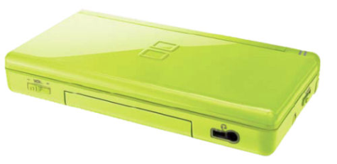 Nintendo DS Lite lime green