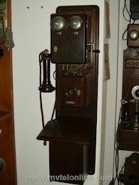 Wood Wall Phones - Western Electric Blake 1