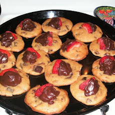 Chocolate Covered Strawberry Cookies