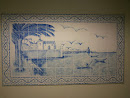 Ceramic Panel - View of the River Tagus from Alcochete 