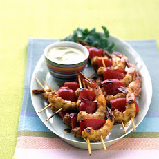 Caribbean Shrimp Kebabs