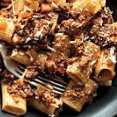 Not-a-Boar Meat Sauce and Pasta