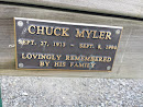 Chuck Meyler Memorial Bench 