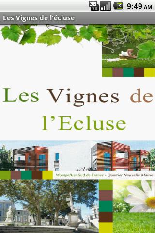 Les vignes de l'écluse