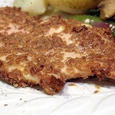 Oven Fried Pounded Chicken