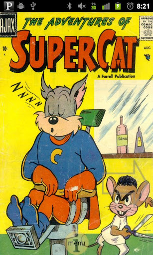 Super Cat Comic Book 1