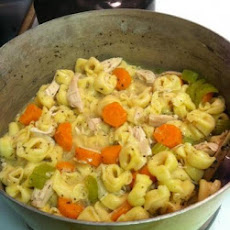 Turkey Tortellini Soup