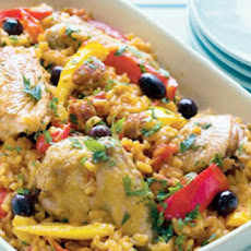Spanish Chicken Rice Casserole