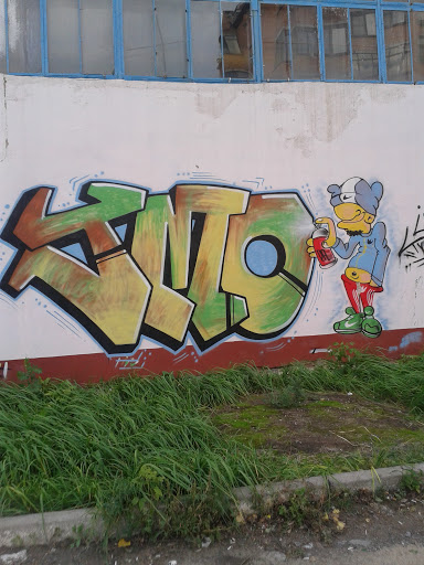 Граффити “JNTO”