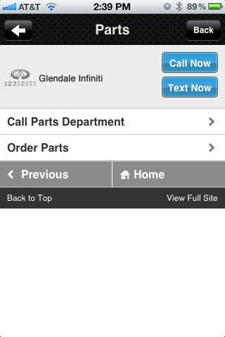 【免費商業App】Glendale Infiniti-APP點子