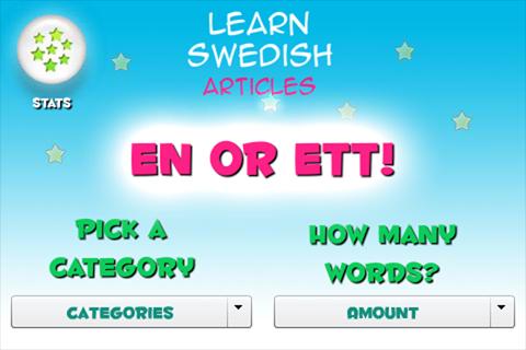 Learn Swedish: En or Ett