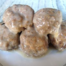 Meatballs with Mushroom Sauce