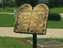Ten Commandments Monument At Diva Dogs