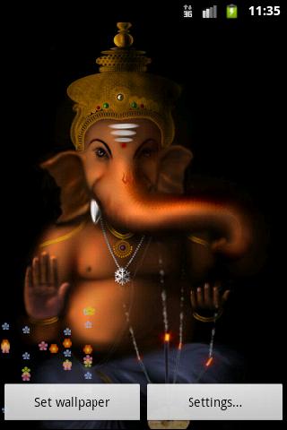 Ganesh Blessing Wallpaper