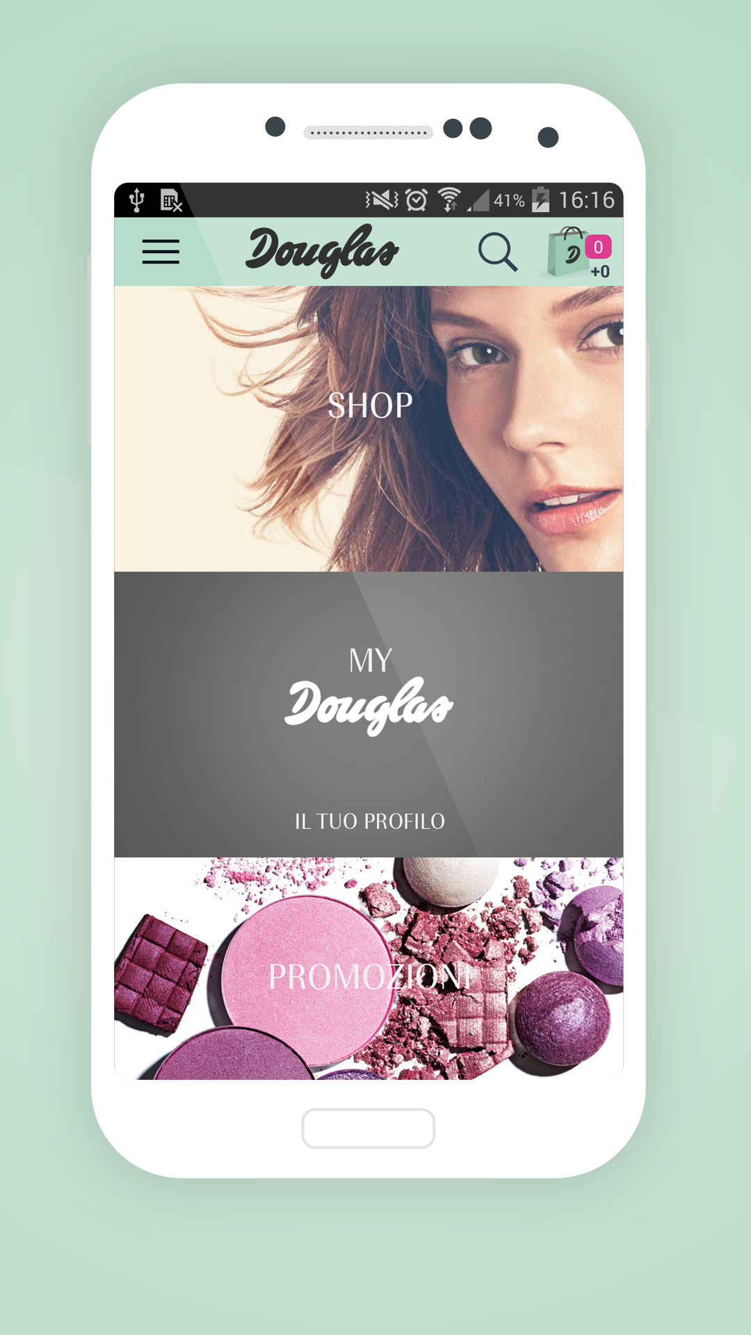 Android application Douglas – Parfüm & Kosmetik screenshort