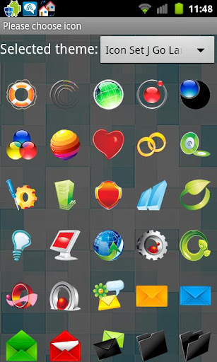 Icon Set J Go Launcher