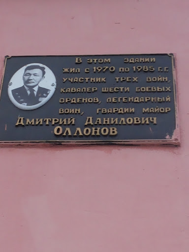 Оллонов Дмитрий Данилович