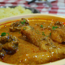 Slow Cooked Honey Curry Chicken