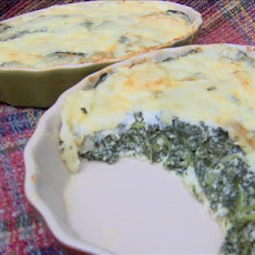 Low-Carb Muenster Spinach Pie