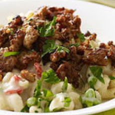Fancy Manchego Mac with Chorizo