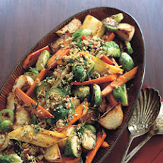 Roasted Vegetables with Pecan Gremolata