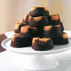 Individual Chocolate and Peanut Butter Bundt Cakes