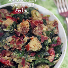 Avocado BLT Cornbread Salad