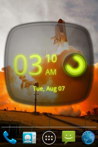 GreenDigital wClock Theme