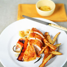Roast Chicken with Oven Fries