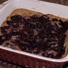 Chef Joey's Blueberry Pudding Cake (Vegan)