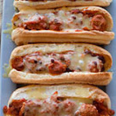 Chili Meatball Subs