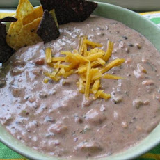 Spicy,cheesy, Salsa, Bean, Dip