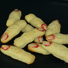 Frightful Finger Cookies