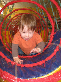 Lachlan in a Tunnel