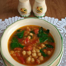 Moroccan Spiced Chickpea Soup