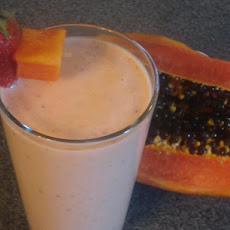 Strawberry-Papaya Shake