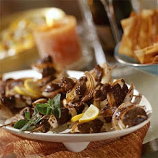 Shish Kebabs with Onions and Pomegranate Molasses