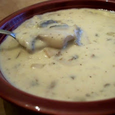 Homemade Cream of Mushroom Soup