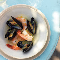 Gazpacho with Shrimp and Mussels