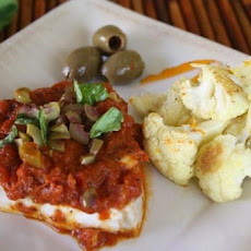 Baked Halibut à la Wolfgang Puck