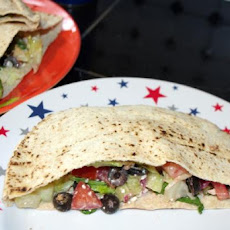 Greek Salad Pita Pockets for Two
