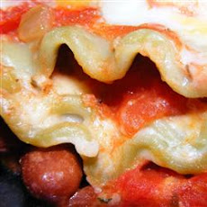 Easy Vegetarian Red Beans Lasagna