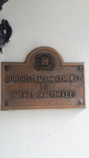 Placa Administracion General De Bienes Nacionales
