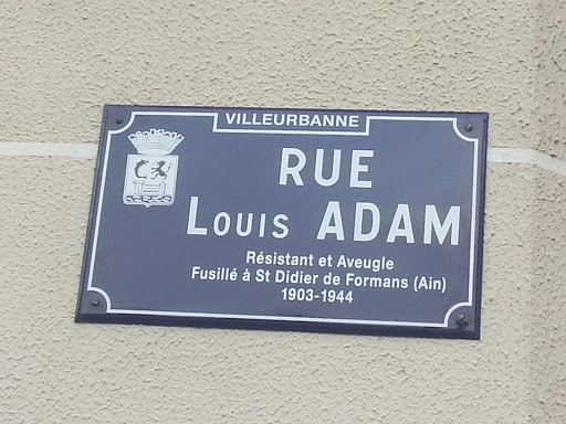 A La Mémoire De Louis Adam