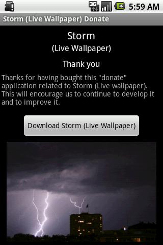 免費下載個人化APP|Storm（ライブ壁紙）寄付 app開箱文|APP開箱王