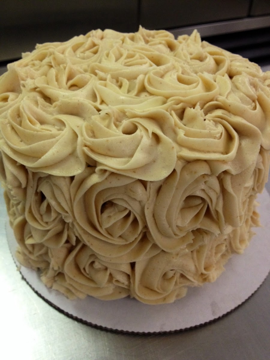 Chocolate Cake with Peanut Butter Buttercream
