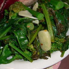 Spicy Garlic Broccoli Rabe