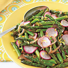 Asparagus and Radish Sauté